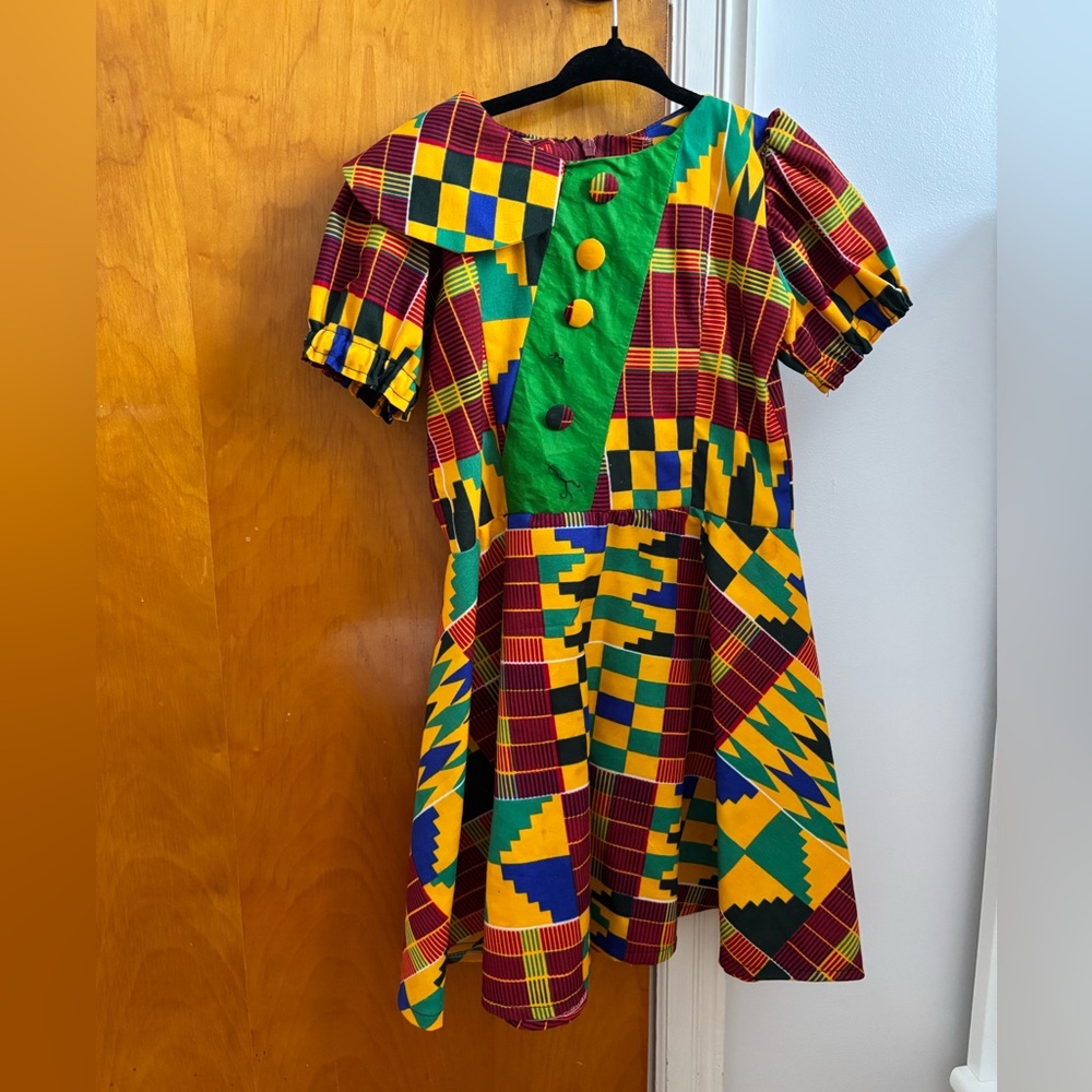 Colorful Patchwork Dress